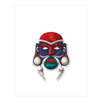 Tribal Mask 5 (Print Only)