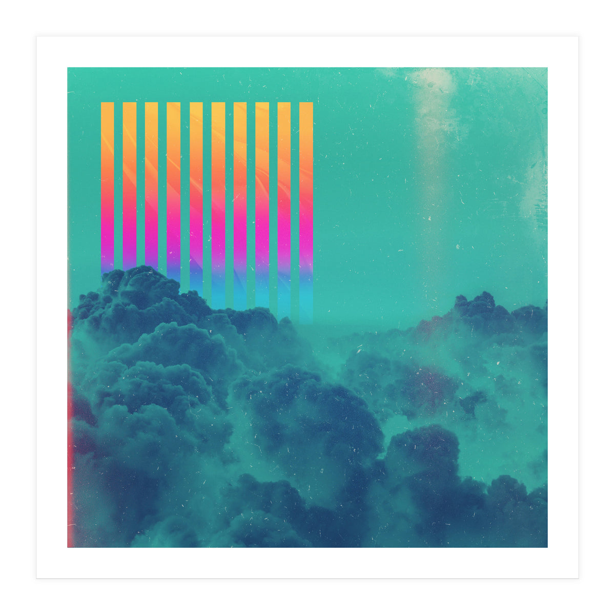 Striped Sky  (Print Only)