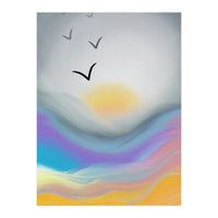 Sunset Waves (Print Only)