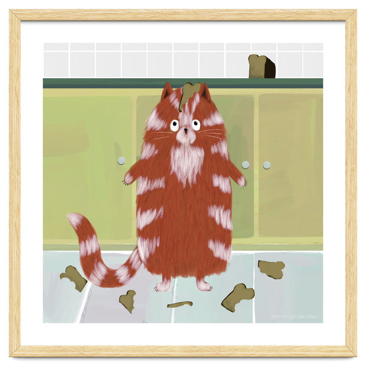 Cat 20: Me? No, I don't like bread!