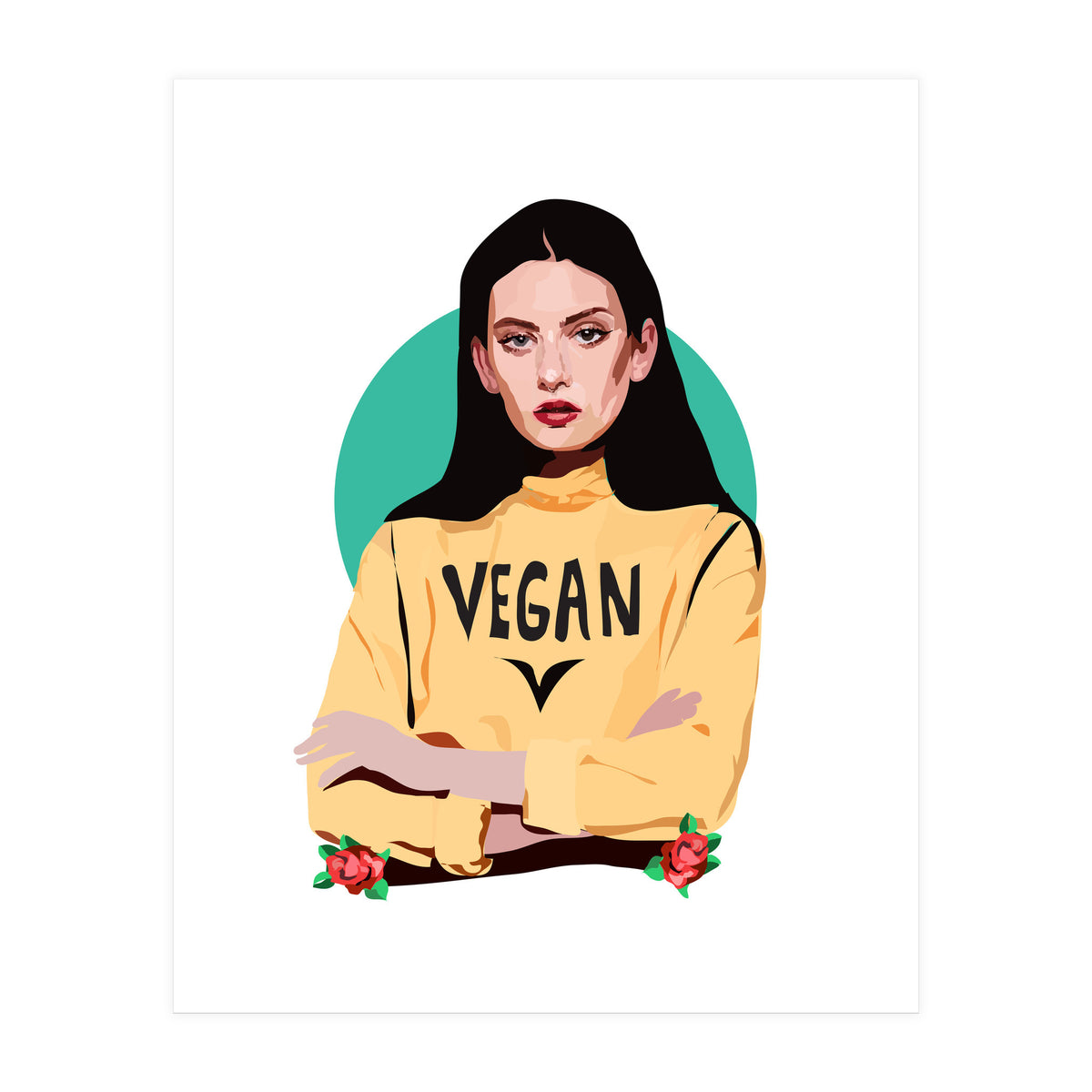 Vegan Chick (Print Only)