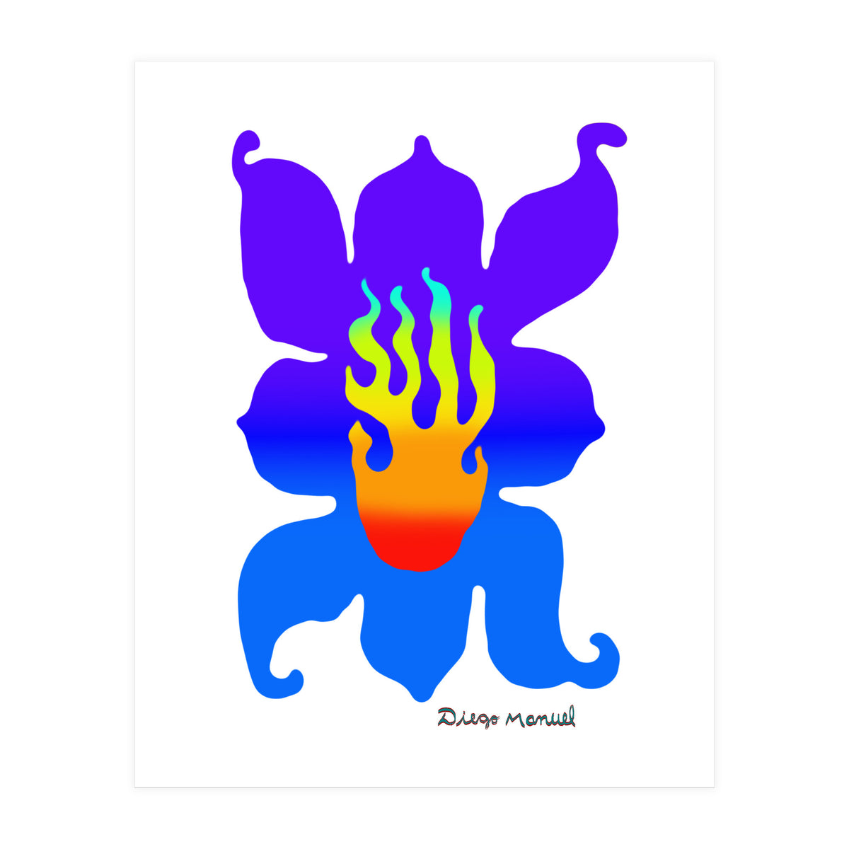 Fuego 113 Copia (Print Only)