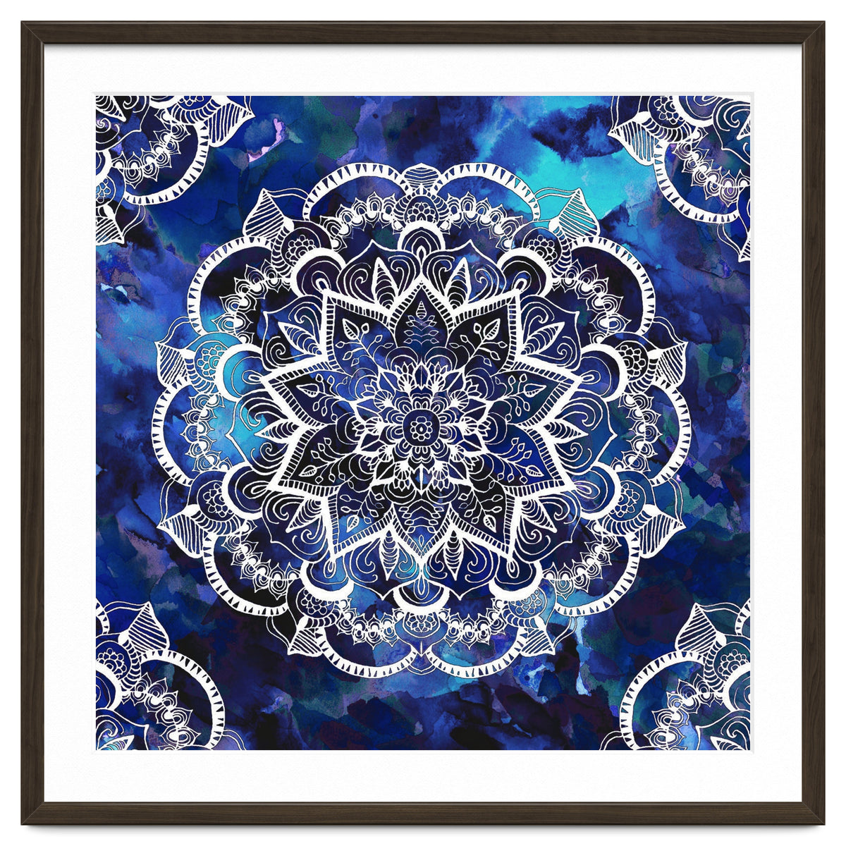 Queen Starring of Mandalas Navy