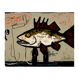 Brown Trout in Abstract Style Painting (Print Only) thumbnail