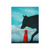 Red And Wolf (Print Only) thumbnail