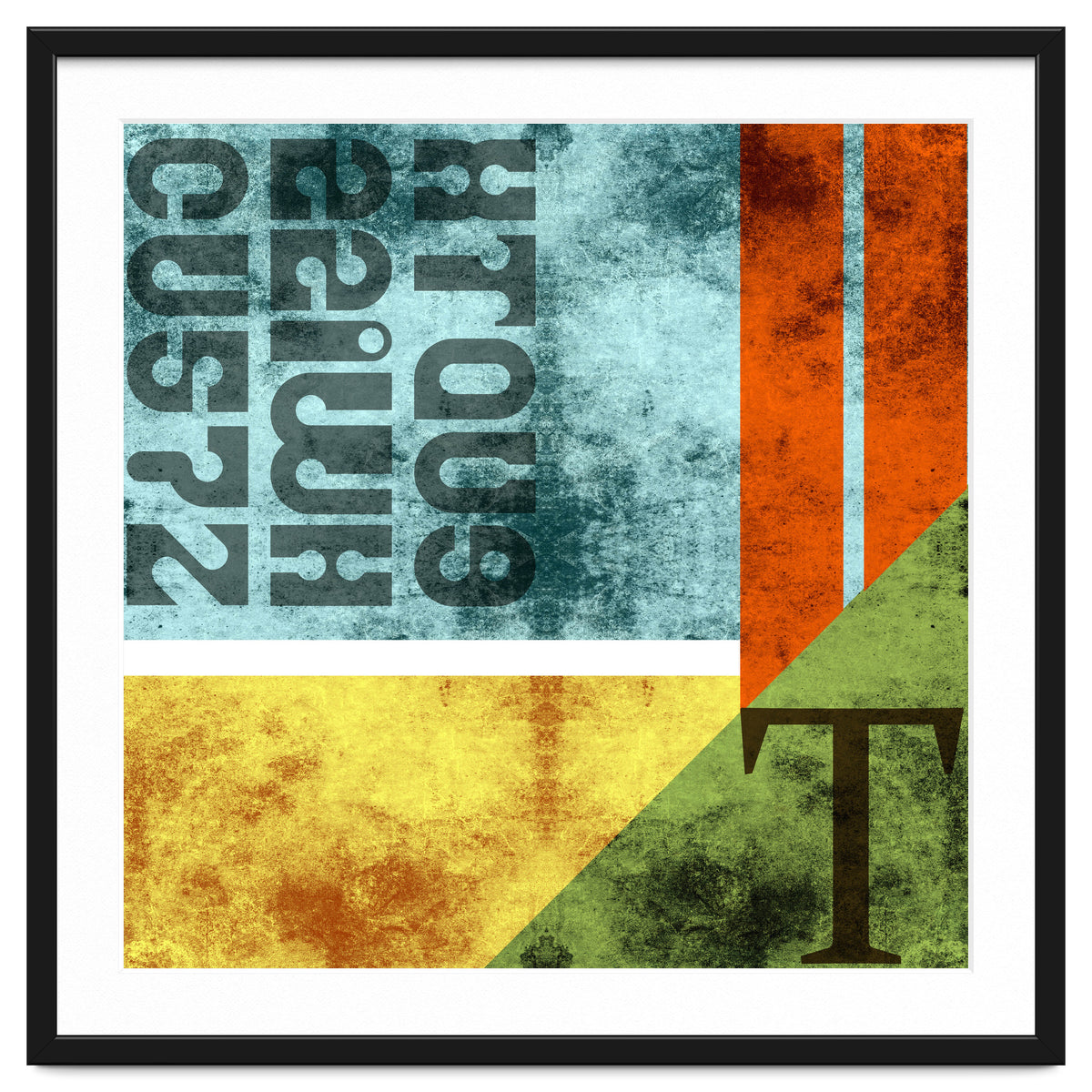 Abstract Industrial Rgby