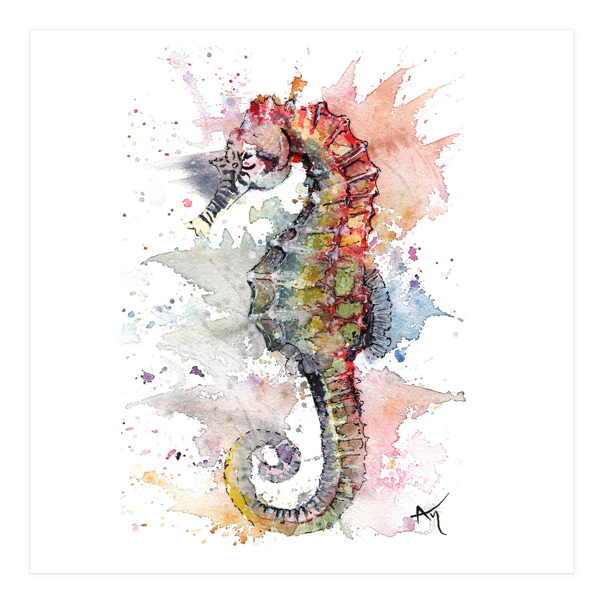 Seahorse - Wildlife Collection (Print Only)