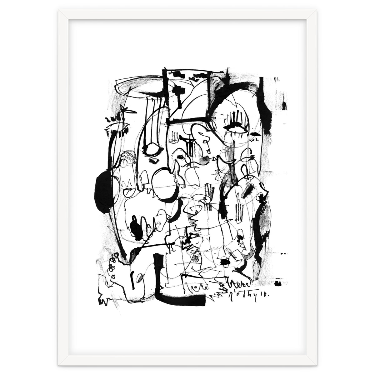 Inside The Mind - b&w