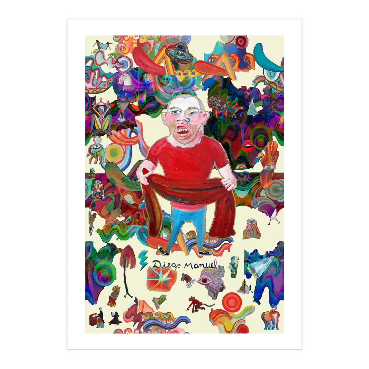 Graffitis 2021 Tapiz 55 B (Print Only)