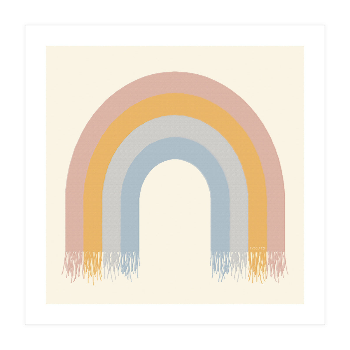 The Rainbow Of Calm (Print Only)