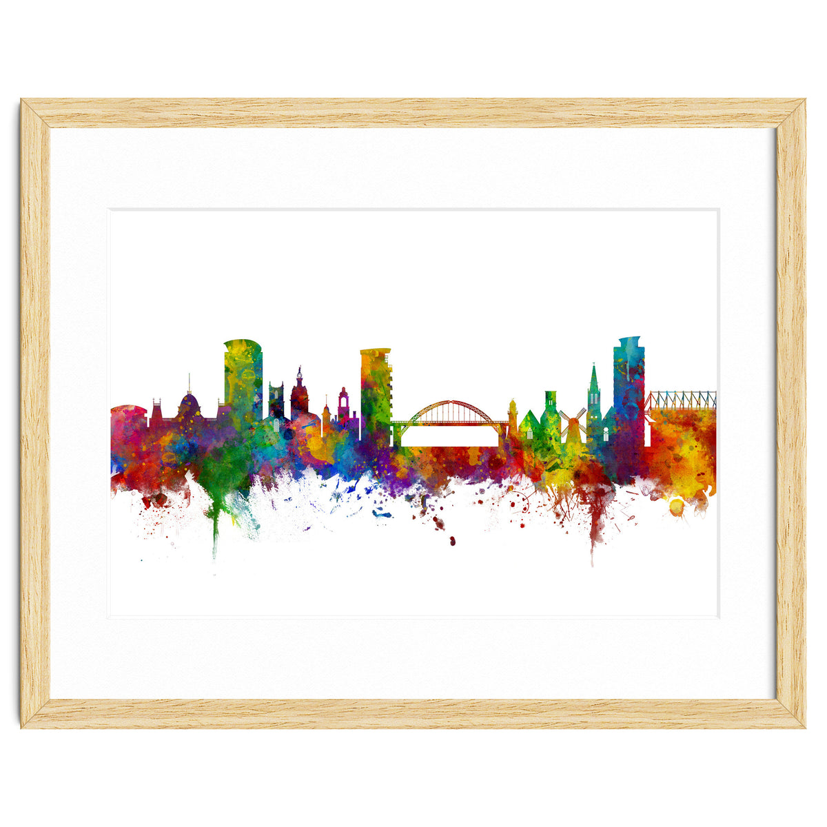 Sunderland England Skyline