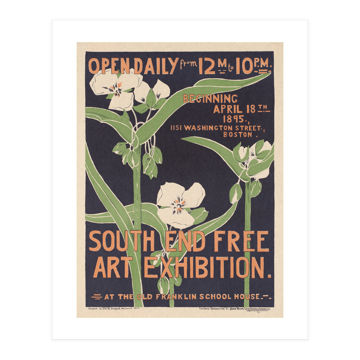 South End Art Exhibition (Print Only)