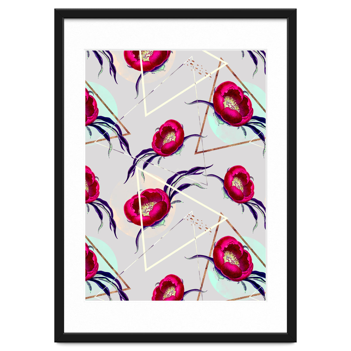 Flowery blooming with geometric II