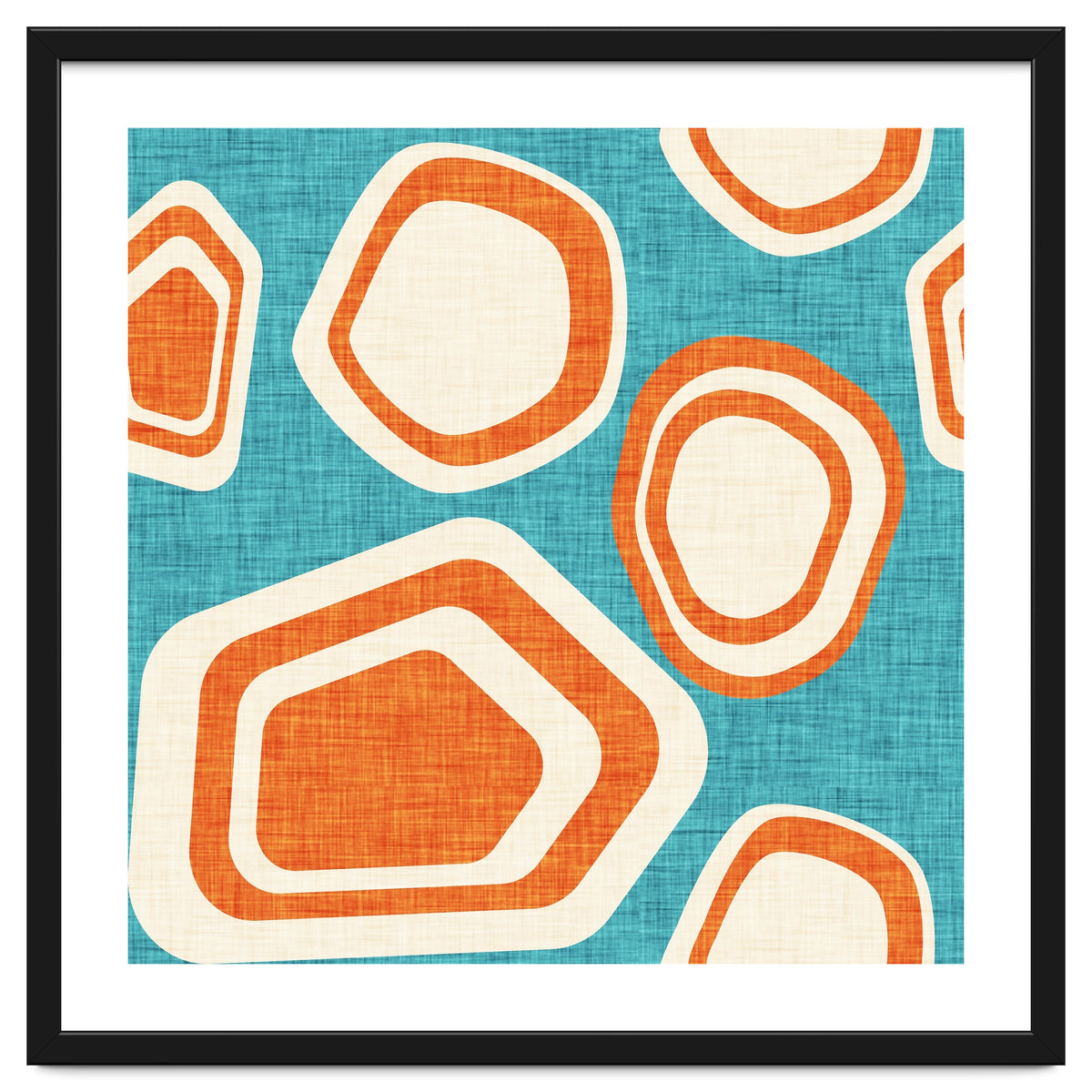 Day At The Lake Blue Orange