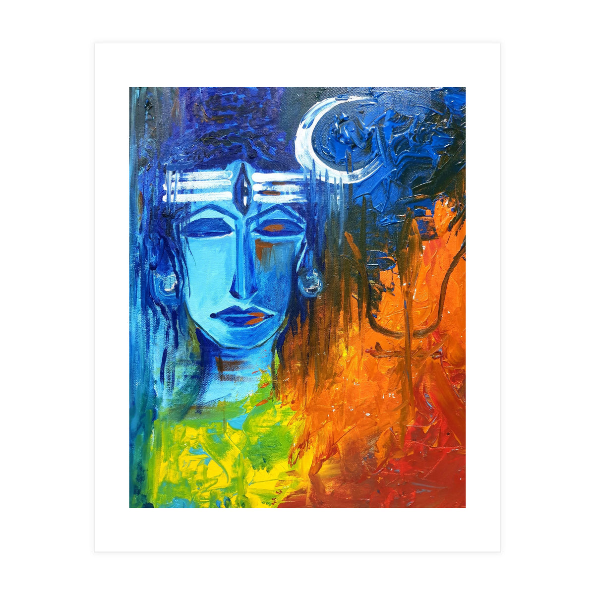 Abstract Shiva  (Print Only)