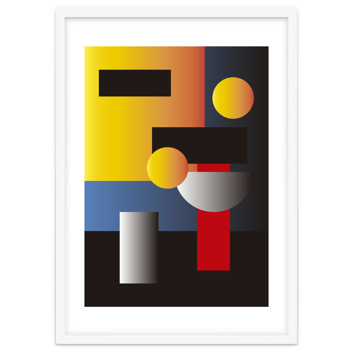 Modern Geometric Abstract 10