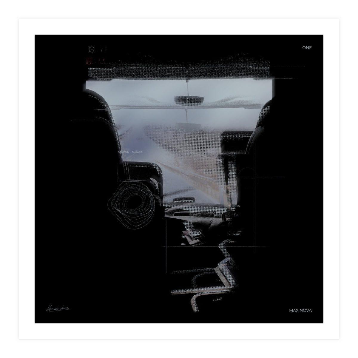 Her trip home. One (Print Only)