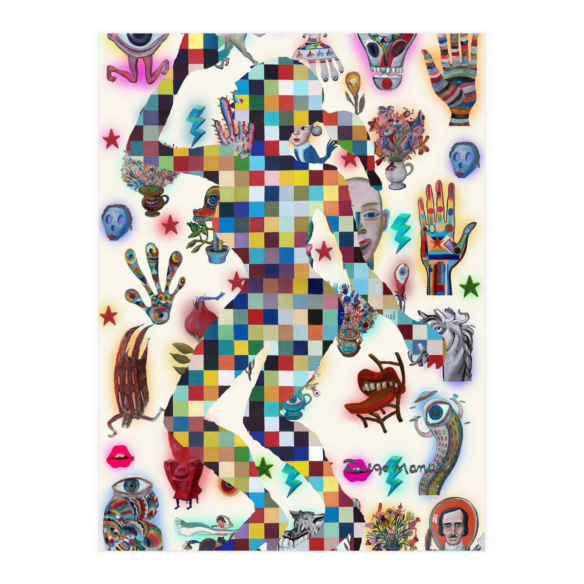 Dance Girl B 47 (Print Only)