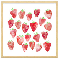 Strawberries Watercolor