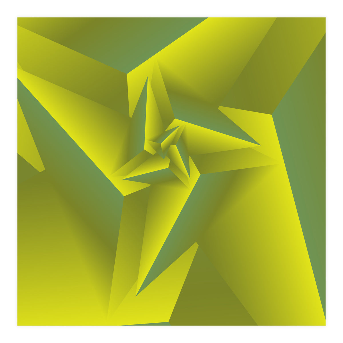 3D Traingle Pattern (Print Only)