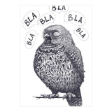 Owl Bla Bla Bla (Print Only) thumbnail