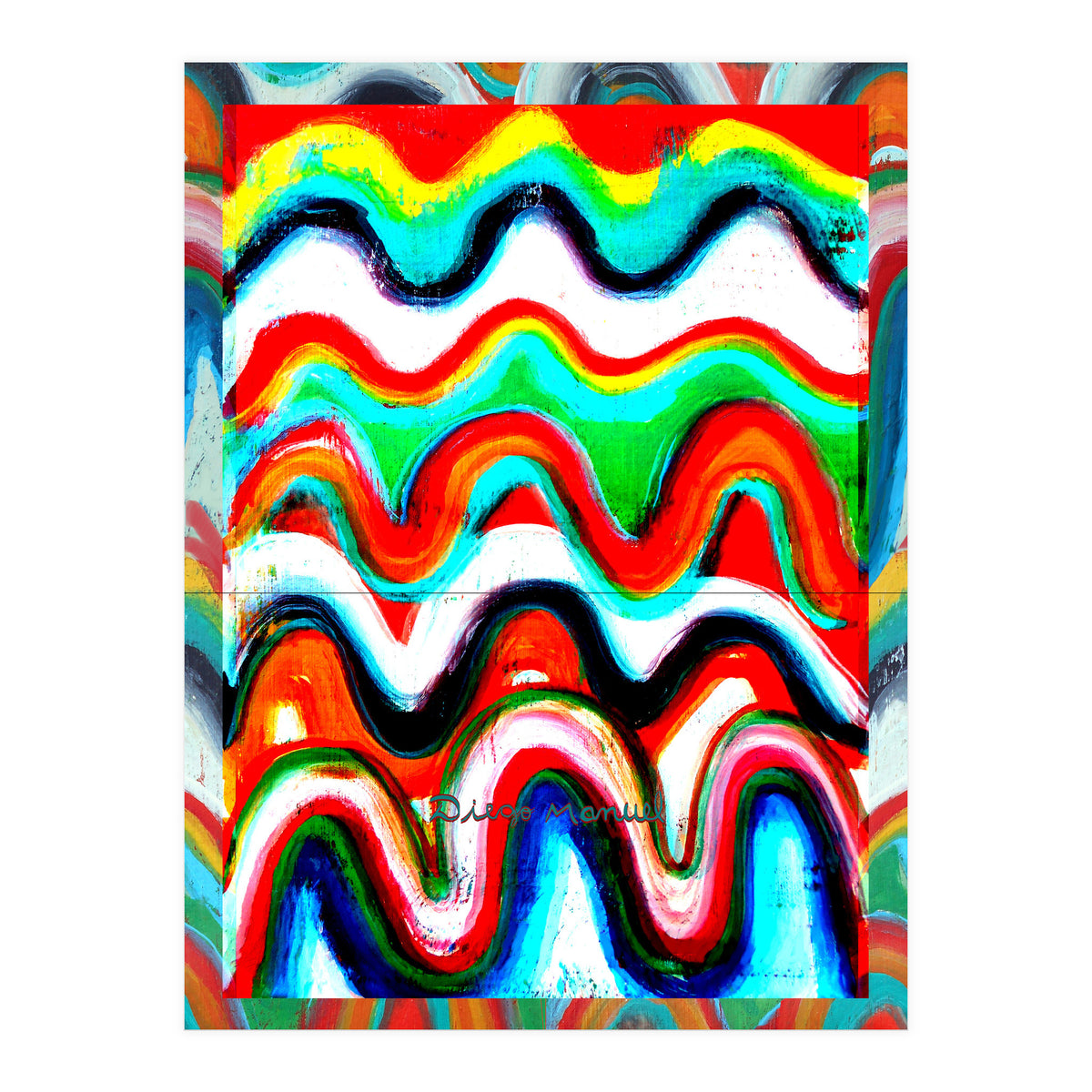Pop Abstract A 3 (Print Only)