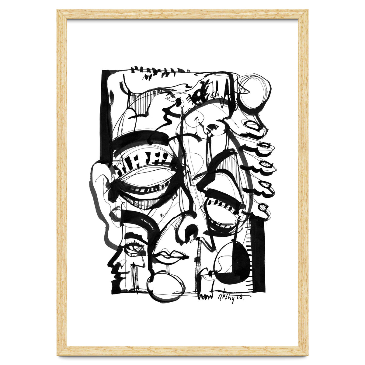 Weird Sensation - b&w