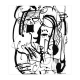 Two Shy Angels - b&w (Print Only) thumbnail