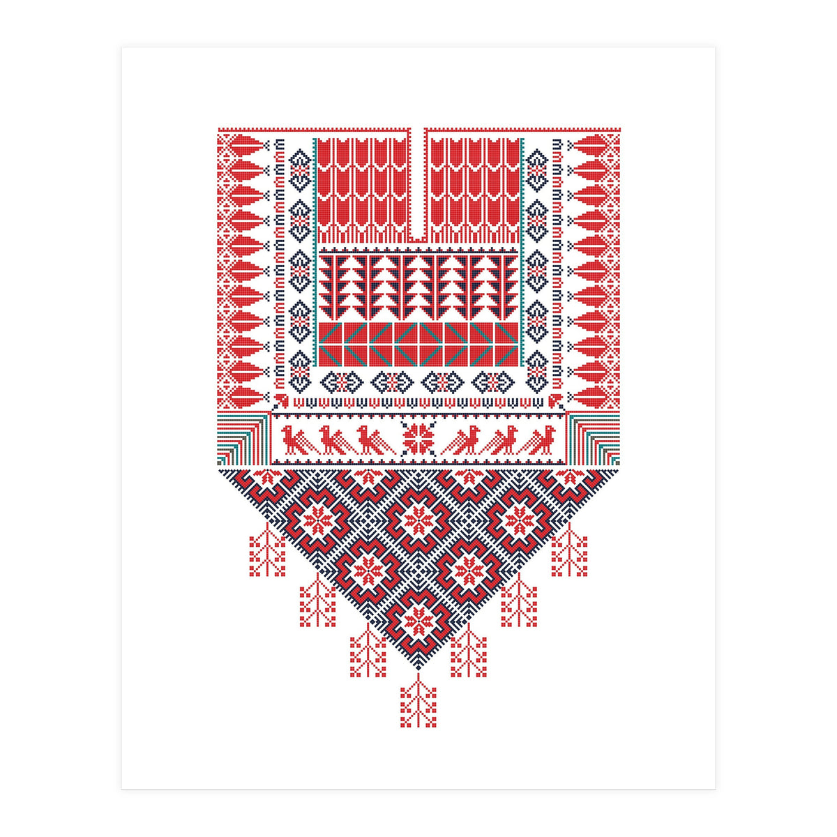 Tatreez Ornament 24 (Print Only)