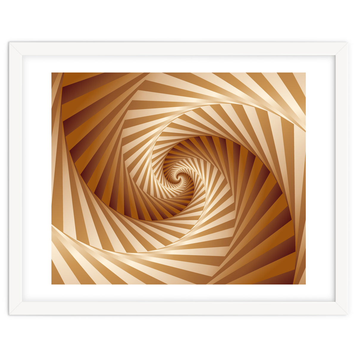 3D Effect Spiral Pattern