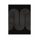 Mid-Century Modern No.18 - Woodblock Print (Print Only) thumbnail