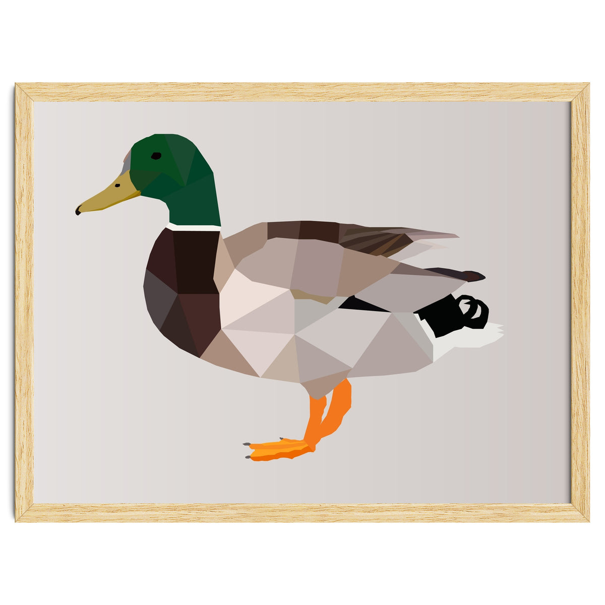 Duck Low Poly Art