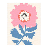 Pink Modern Folk Art Flower (Print Only) thumbnail