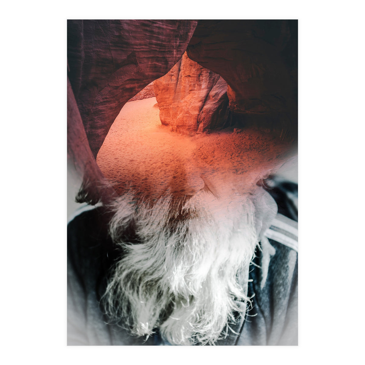 Der Mann Am Berg 2 (Print Only)