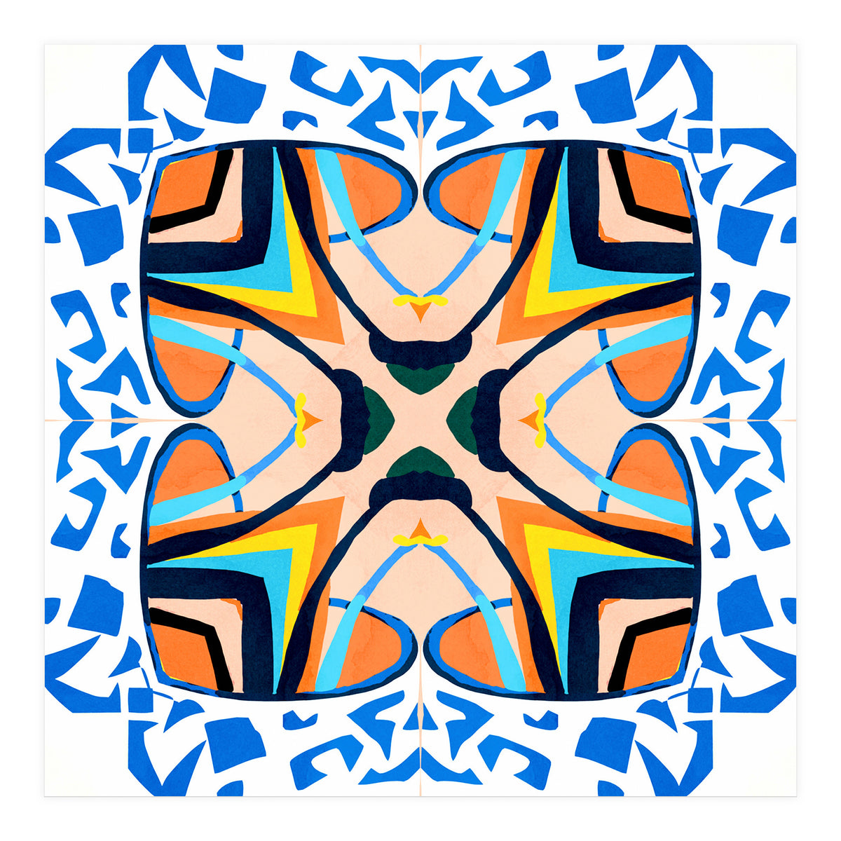 Mediterranean Tile (Print Only)