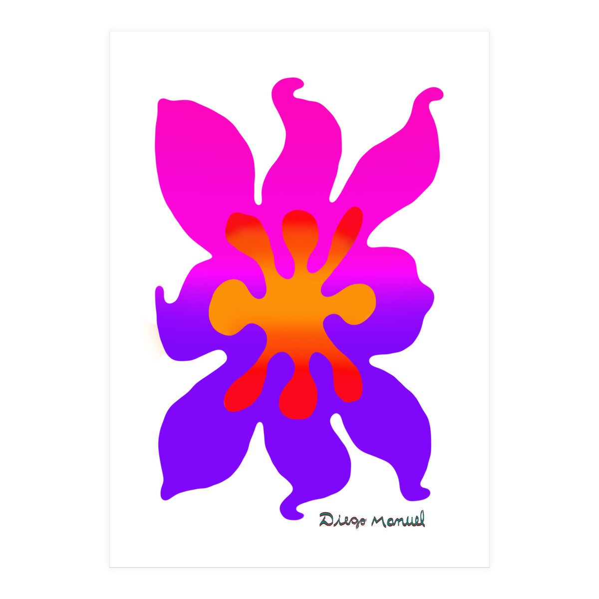 Fuego 73 Copia (Print Only)