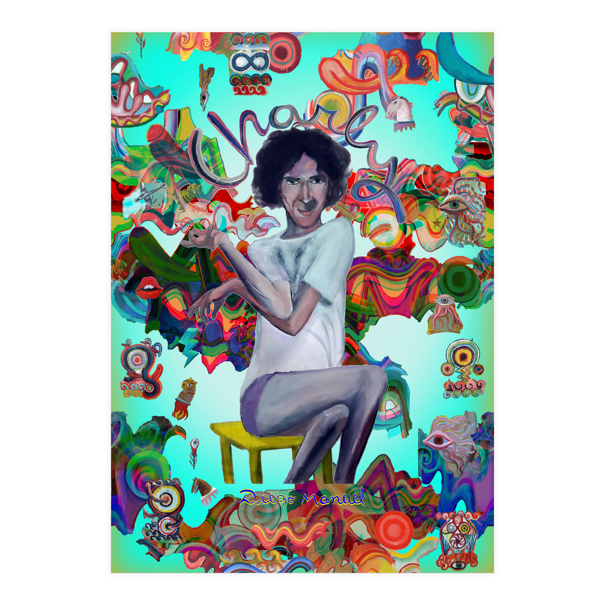 Charly Y Graffitis 4 (Print Only)