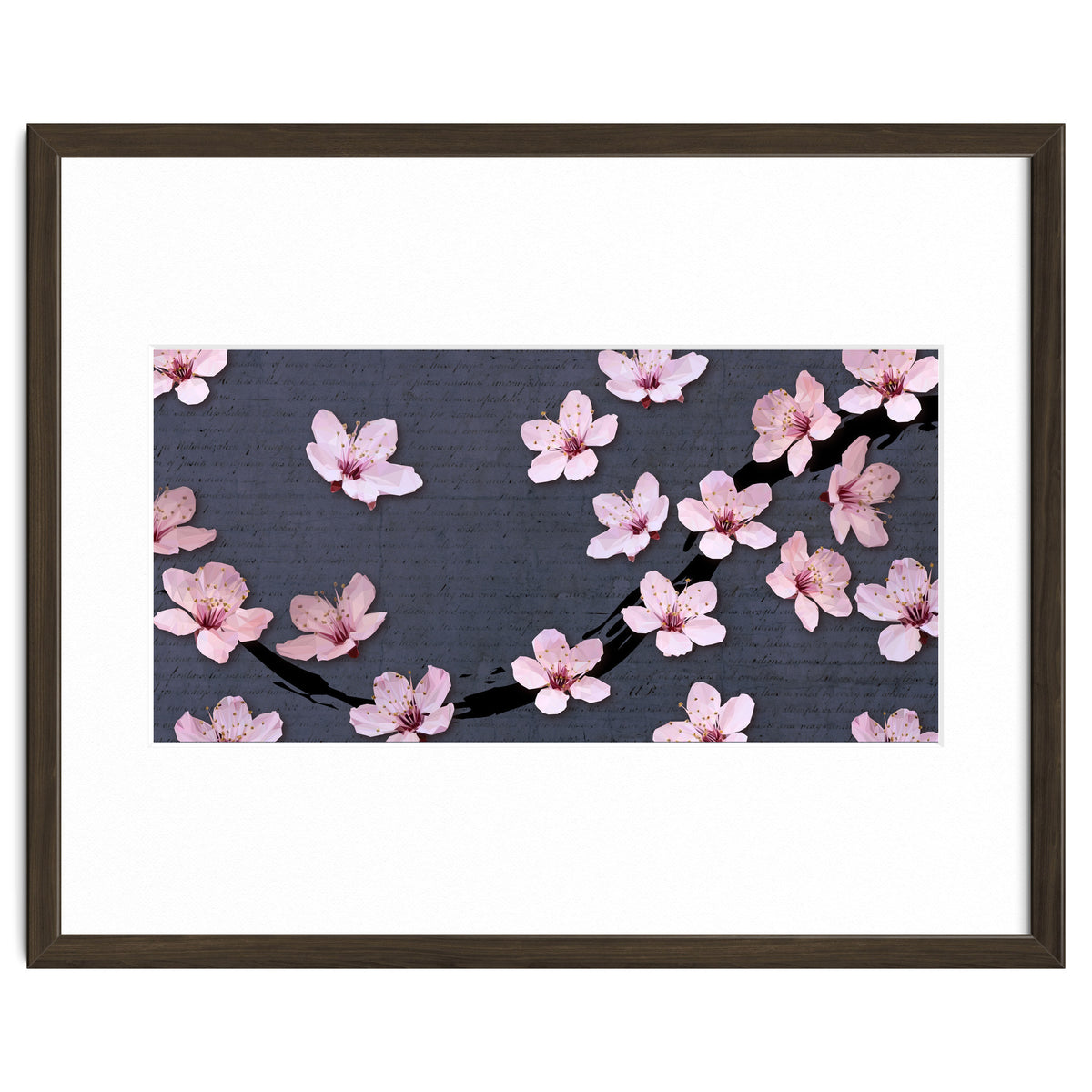 Triangulated Cherry Blossoms