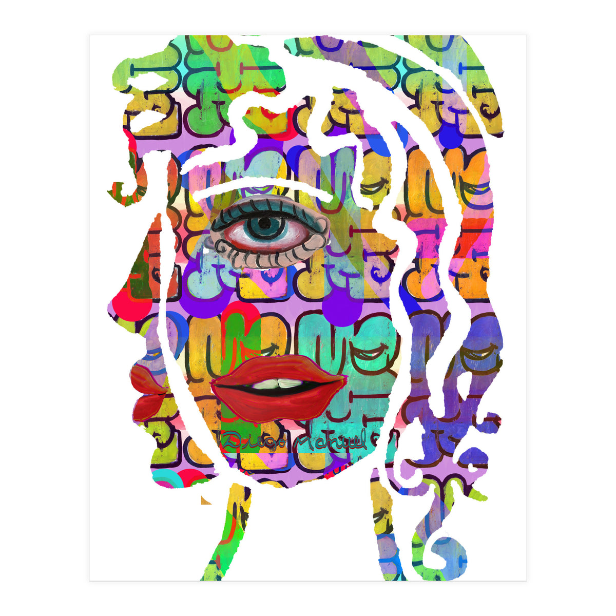 Mujer Digital 2 8 (Print Only)