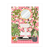 Sink in Boho Jungle Bathroom (Print Only) thumbnail