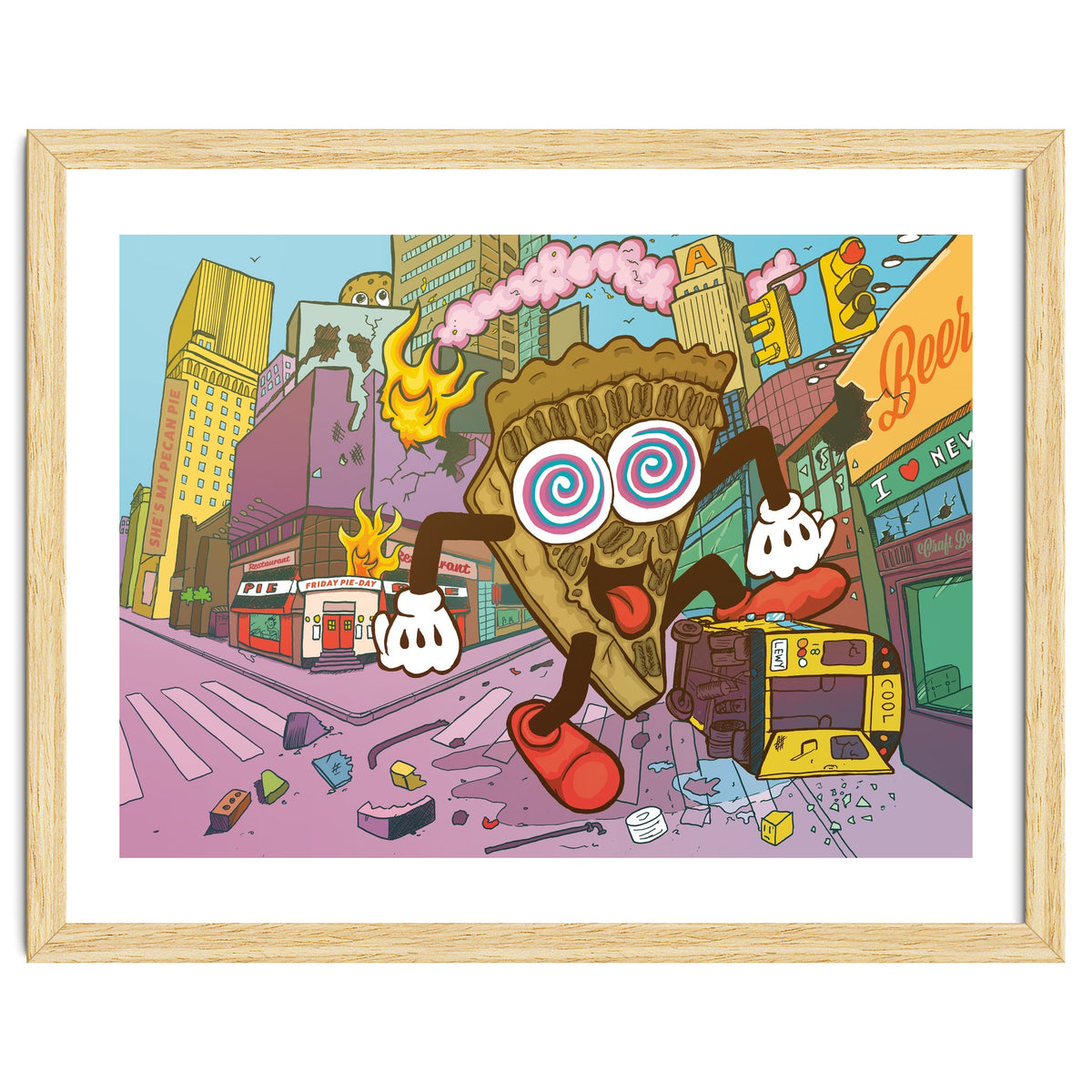 Pecan Psychosis - 12.3% ABV Bourbon Barrel Aged Pecan Maple Stout - Amundsen Brewery