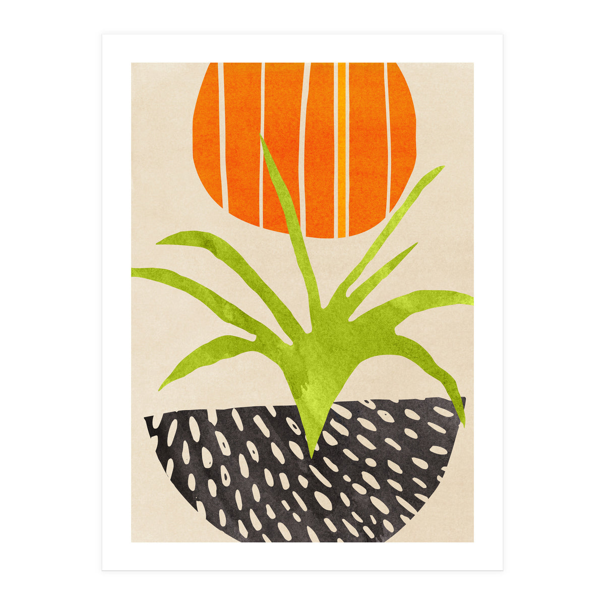 Sunny Houseplant (Print Only)