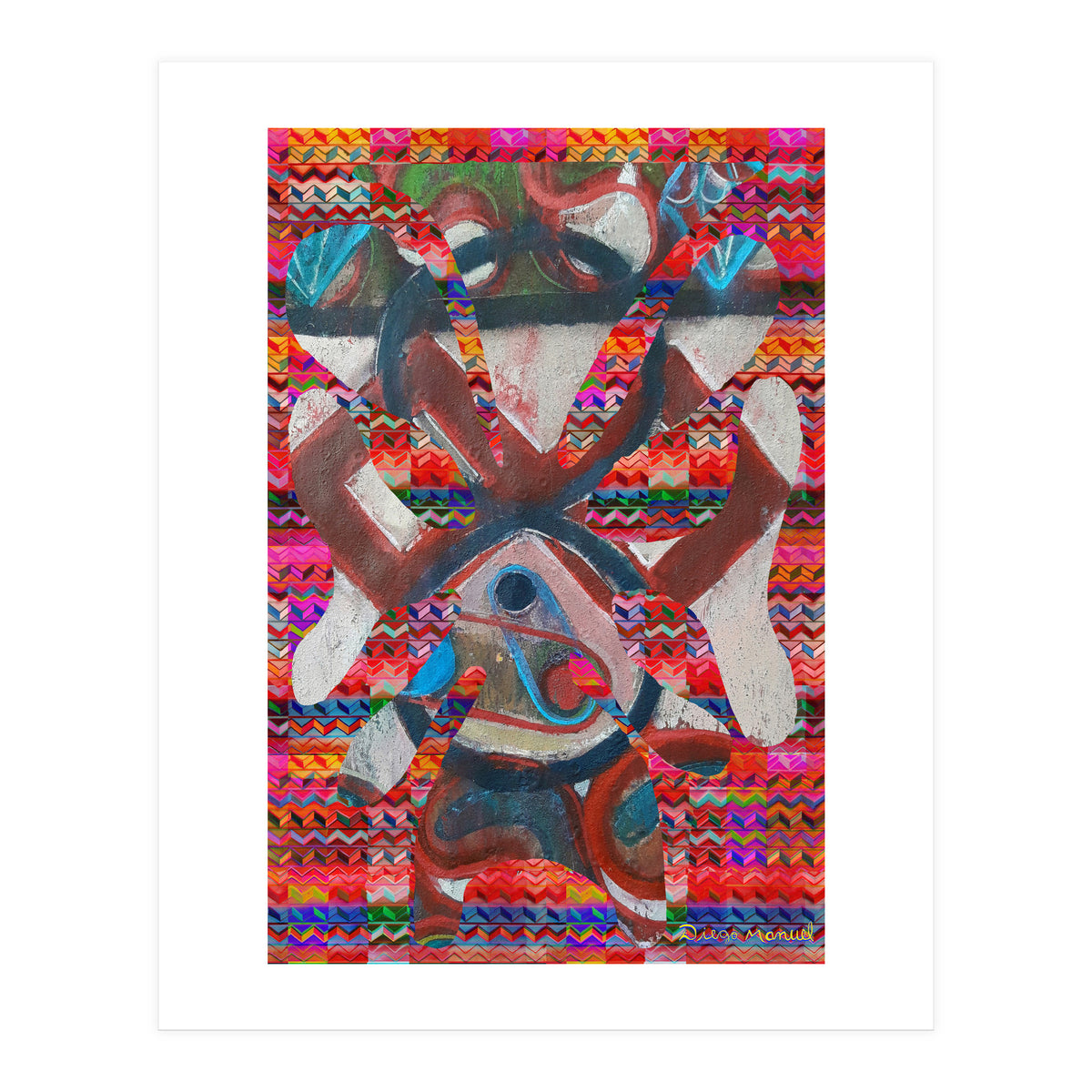 Pop Abstract 2023 Tapiz 19 (Print Only)