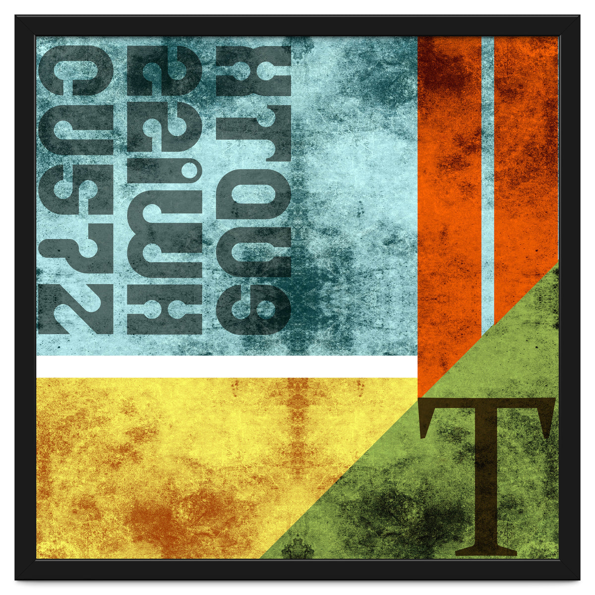 Abstract Industrial Rgby