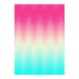 Chevron pink and blue (Print Only) thumbnail