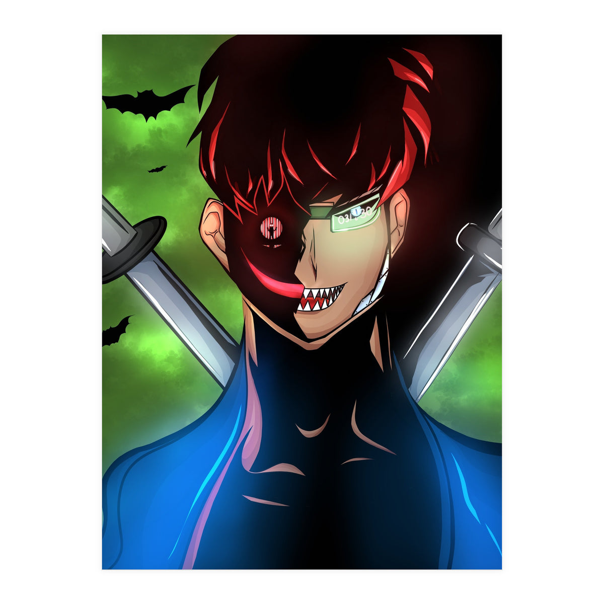 Psycho Cyborg  (Print Only)