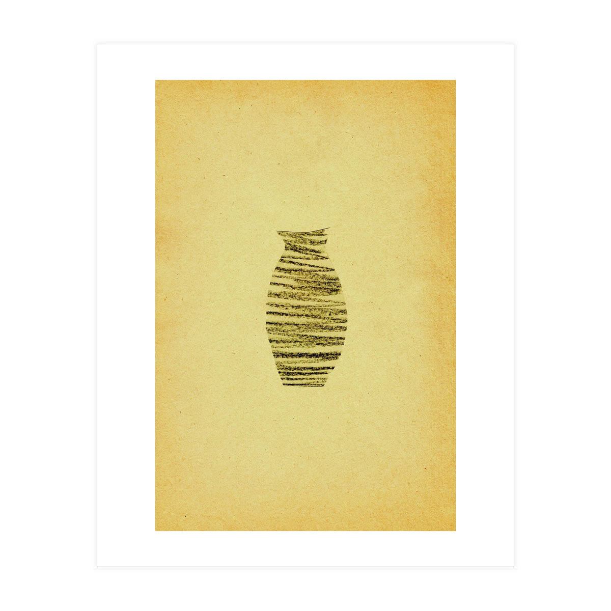 Retro vase (Print Only)