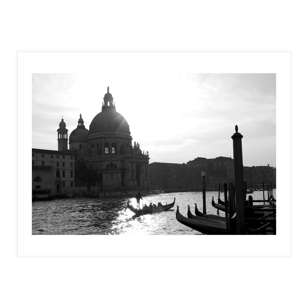 Romantic Venice Gondula  (Print Only)