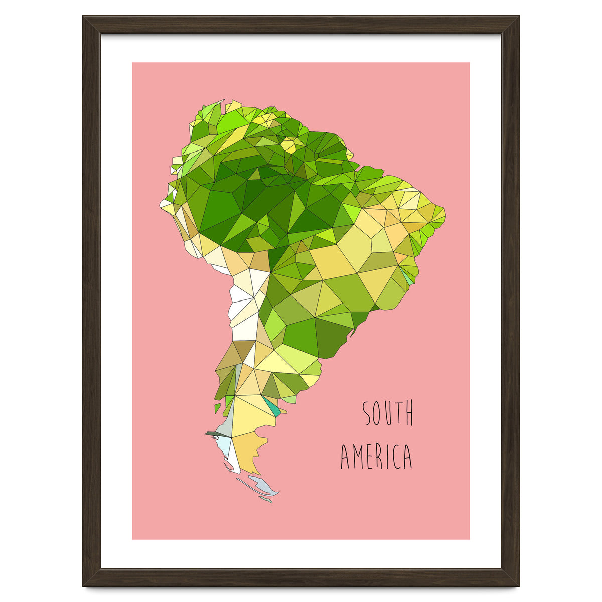 SOUTH AMERICA – Pink