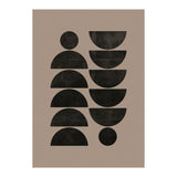Mid-Century Modern No.30 - Woodblock Print (Print Only) thumbnail